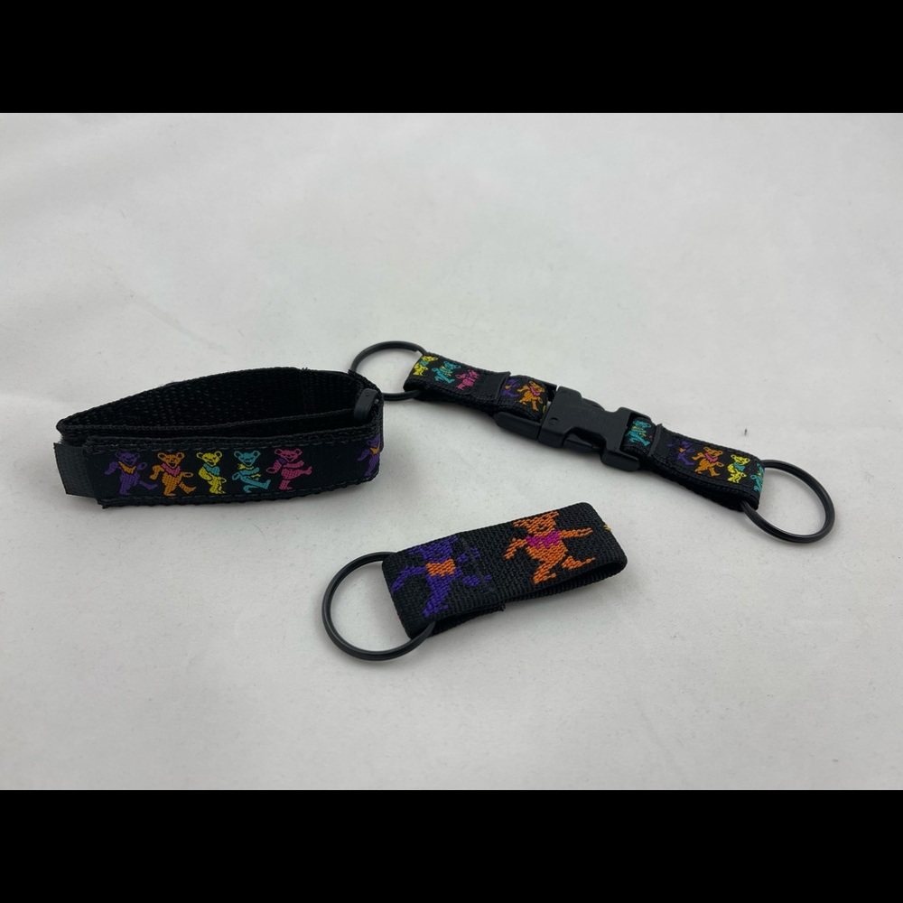 Grateful Dead Dancing Bears (watchband, quick clip, key FOB)